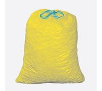 Bolsas de basura con cinta de cierre (60L Amarillo 20