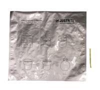 Bolsas de basura de aluminio especiales para ceniceros de pie Justrite, capacidad 17 l, H 457 mm