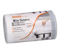 Bolsas de basura DEISS 50 - 60 litros para Brabantia Touch Bin (tamaño H), 30 unidades