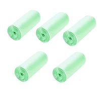 Bolsas de basura gruesas para el hogar Bolsa de almacenamiento ambiental desechable Bolsas de basura multicolores Bolsa de basura grande a prueba de fugas-Verde_50 * 45 cm