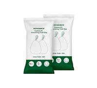 Bolsas de Basura para Cubos de 30 L de 90 Piezas Blanco