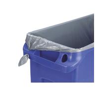 Bolsas de basura, PEBD, 120 l 40 µm, A x H 800 x 1000 mm, UE 250 unid.