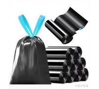 Bolsas de basura pequeñas de 15 L, con cordón duradero y diseño a prueba de fugas, para baño, oficina y hogar, 20 pulgadas, 21.5 (75 unidades)