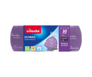Bolsas de basura perfumadas Lavanda Ecobag - Vileda - Cantidad: 30 L