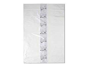 Bolsas de basura Triline ecológicas: 500 l, transparentes, resistentes, 100% reciclables, 50 bolsas