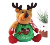Bolsas De Bocadillos De Navidad - Truchas Reutilizables Con Temática De Papá Noel Cascos De Almacenamiento, Suministros De Paquete Envuelto De Vacaciones Para Dulces Y Regalos | ENTREGA BAJA | Com