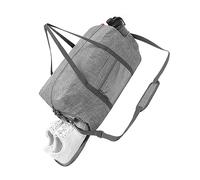 Bolsas de cabina de 46 x 30 x 25 cm, bolsa de viaje plegable para llevar en el equipaje de cabina, bolsas de fin de semana, regalos para mujeres y hombres, Black
