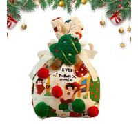 Bolsas De Caramelos De Navidad - Detalles para Fiestas Bolsa de Envoltura - Bolsas Navideñas para Golosinas - para Chocolates, Nueces, Gominolas, Juguetes Pequeños, Piruletas, Galletas