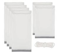 Bolsas de carne de caza grande - Bolsas de almacenamiento de caza, ropa de campo reutilizable 6x | Paquete de tacos duradero transpirable, kit de transporte de cinta reflectante con tejido fuerte para