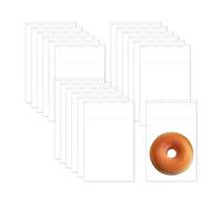 Bolsas de Celofán Autoadhesivas 10x13cm 500pcs Medianas Bolsas de Transparente Plástico 50µm OPP Bolsas de Embalaje con Orificio de Ventilación y Costura Sellada para Panadería Aperitivos Caramelo