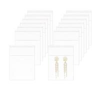 Bolsas de celofán de 5x5cm Bolsas Autoadhesivas Pequeñas Bolsas de Joyería de Celofán Bolsas de Plástico Autosellantes Transparentes 500pcs 50µm para pendientes galletas dulces(9 Tamaños a Elegir)