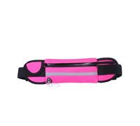 Bolsas de cintura para correr, para mujer, deportes, fitness, impermeables, para dinero, soporte para teléfono, correr, entrenamiento, llavero, accesorios de bicicleta, paquetes de bolsas, Rosa Rojo2