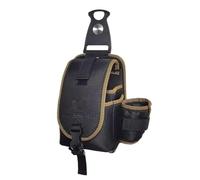 Bolsas de cinturón de herramientas: de herramientas de electricista impermeable, bolsillo de equipos portátiles, organizador de utensilios de servicio pesado para redactores, construcción