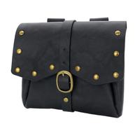 Bolsas de cinturón de Medieval Accesorios de Disfraces renacentistas Riñonera Larp Bolsas para teléfono Monedero de de PU Regalos Riñonera Larp Paquete Monedero con cinturón renacentista