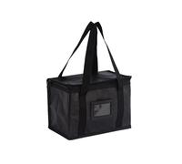 Bolsas de comestibles reutilizables con aislamiento de gran capacidad, bolsa de entrega de alimentos con cremallera y asas resistentes, bolsas pesadas plegables, lavables y plegables for entrega de al