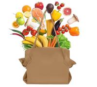 Bolsas de comestibles reutilizables - Tote ecológico plegable para ir de compras, viajar, gimnasio | Tote de almacenamiento ligero para supermercado, picnic, día de mudanza, clases de fitness, mercado