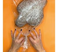 Bolsas de comida 10 piezas con cierres metálicos - 40 x 48 cm, bolsas para alimentos transparentes, bolsas para envolver panettone, colomba, galletas, pasteles, pan - grandes bolsas para alimentos