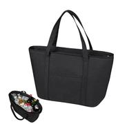 Bolsas de Compra isotérmicas | portátil isotérmica con Cremallera - isotérmica con Gran Capacidad para la restauración y los Viajes, la Escuela, la Escuela, la Oficina, la Playa