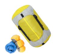 Bolsas de compresión para Viajes - Tela recubierta de Nylon, de Embalaje | Saks de Cosas de Ahorro de Espacio S/M/L con característica de cordón, Bolsas Ligeras Impermeables para Sacos de Dormir
