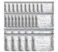 Bolsas De Congelación Reutilizables - Cremallera De Aluminio De 3 Tamaños,Bolsas De Almacenamiento De Hoja De Aluminio Con Cremallera Sellable,Para Congelador Hogar Sandwich Fruta Verdura