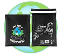 Bolsas de correo compostables, bolsas de correo biodegradables, respetuosas con el medio ambiente, 18,5 x 23 cm, 50 unidades