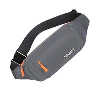 Bolsas de correr para hombre, riñonera impermeable, transpirable, antisudor, organizador compacto y ajustable, estuche de almacenamiento reflectante, soporte para correr, ideal para trail fitness