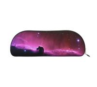 Bolsas de cosméticos con estampado de estrellas oscuras para mujer, bolsa de maquillaje, bolsa de almacenamiento de viaje, neceser de aseo, Dark Star Sky, One Size