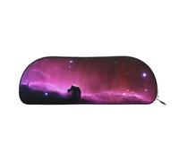 Bolsas de cosméticos con estampado de perro y París para mujer, bolsa de maquillaje, bolsa de almacenamiento de viaje, neceser de aseo, Dark Star Sky, One Size
