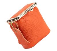 Bolsas de cuero multiusos para monedas, organizadores de joyas, estuche de cosméticos de viaje, textura de cuero para aretes, anillos, lápiz labial, joyería para collar, a, Talla única