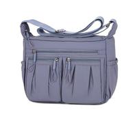 Bolsas De Cuerpo Cruzado para Mujeres Bolsitas Bolso Y Hombro Casuales Bolsos Nylon Impermeables Livianos Mensajeros Bolso Bolsillo Múltiple Múltiple
