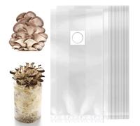 Bolsas de Cultivo de Hongos, 24 Piezas Bolsas de Cultivo de Setas, Bolsas para Cultivo de Setas 32 x 50 cm, Bolsa de Cultivo de Engendro de Hongos, Cultivo de Hongos, para Hongos Setas y Granos