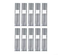 Bolsas de cultivo de hongos PP de 25 x 50 cm, bolsas de cultivo transpirables con infusión de oxígeno para hongos comestibles, kit resistente a las bacterias, paquete de 10 (25 x 50 x 8 alambre)