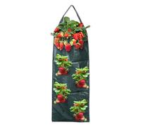 Bolsas de cultivo de plantas, bolsillo vertical de 8 agujeros para plantar, bolsas de cultivo de verduras, para jardín al aire libre, balcón, guardería, verduras, fresa, flor, tomate, patata
