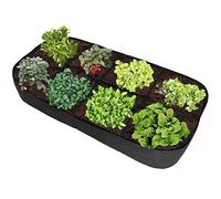 Bolsas de cultivo para flores Beihaoer, cama elevada grande de tela para jardín, bolsas de cultivo para plantas de verduras, bolsa de contenedor de plantación de fieltro para interior y exterior