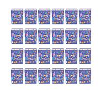 Bolsas de cumpleaños, 24 pcs 18x10x23cm/7.1x3.9x9.1 pulgadas azul lindo estilo lindario material de diseño material de papel feliz cumpleaños para fiesta, baby shower