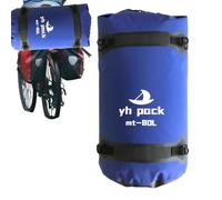 Bolsas de de viaje | Bolsa seca impermeable de 40 litros, mochila de de gran capacidad, bolsa de para motocicleta, bolsas secas ligeras para bicicletas de carretera, 80 azul, Refer to