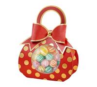 Bolsas de Detalles Boda | Con Asa Bolsas Elegantes con Ventana Transparente - Cajas de Regalo para de Compromiso | para s Navideñas Oficinas Hogar Año Nuevo Escuela Chocolate