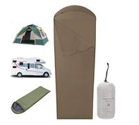 Bolsas de dormir para adultos, sábanas de viaje para mochileros, sábana ligera para viajes, mochileros, senderismo, camping, viajes por carretera, entusiastas al aire libre, asistentes a festivales