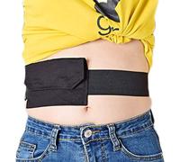 Bolsas de drenaje, cubierta de diálisis peritoneal, cómodo cinturón PD G/clavija, soporte para tubo de alimentación, catéter, drenaje abdominal, fijación abdominal para pacientes (98-115 cm), color