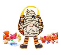Bolsas De Dulces De Halloween - Totes De Dulces De Tela No Tejidas Reutilizables, Trick Gold Treat Bags Set | Portacolorante Portátil Para Eventos Escolares, Hauted House, Storage De Jo, b, Se référer