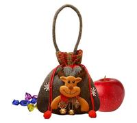 Bolsas De Dulces Navideños - Bolsas De Golosinas Con Cordón Navideñas | Sacos De Embalaje Para Fiestas | Para Rellenar Calcetines Adultos Fiestas De Aula Tentempiés Golosinas