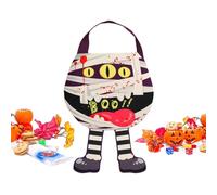 Bolsas de Dulces para Halloween, de Recuerdos de Fiesta de Vacaciones, portátil de Tela no Tejida para Juguetes, organizadores de Eventos de Caramelos, casa encantada, Tienda minorista