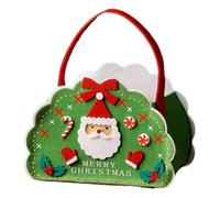 Bolsas de dulces para niños, bolsas de dulces de, bolsa de víspera, bolsa de embalaje de aperitivos de, bolsa de fieltro de Papá Noel, bolsas de dulces para fiestas de para