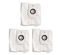 Bolsas de eliminación de suciedad para aspiradora robótica Greenworks GRV-3011, bolsas de filtro no tejidas de alta capacidad para aserrín y escombros, diseño a prueba de fugas, 10 unidades (paquete