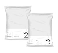 Bolsas De Embalaje Al Vacío, 2x Bolsas De Ahorro De Espacio: Organizadores De Embalaje Para Ropa, Edredones, Mantas, Ropa De Cama, No Se Necesita Vacío Esfuerzo Desde La Base Sin La Necesidad De Una