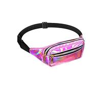 Bolsas de embalaje Fanny Party Cintura Senderismo Viajes al Aire Libre Neón Actividades Impermeables Escalada Escalada Accesorios Cocina Muñecas Madera, Rosa., talla única