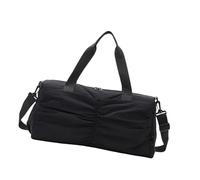 Bolsas de entrenamiento funcionales de gran capacidad con diseño de separación en seco y húmedo, ideales para fitness, viajes, organización esencial, práctica bolsa deportiva, Black, Mass Beauty