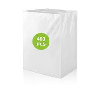 Bolsas de envasado al vacío (20 x 30 cm) 400 bolsas, bolsas al vacío para todos los envasadores al vacío, bolsas para congelar, sous vide y almacenamiento, en relieve, ideales para carne, pescado