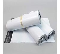 Bolsas de envío opacas de plástico para envío, 40 x 50 cm + solapa 5 unidades, autoadhesivas, para el transporte de ropa, mercancías y textiles (100)