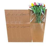 Bolsas de envoltura de flores para ramos, bolsas transparentes de flores de 11 x 17 pulgadas, bolsas de envoltura florales grandes para ceremonia de boda, fiesta de cumpleaños, graduación, suministros